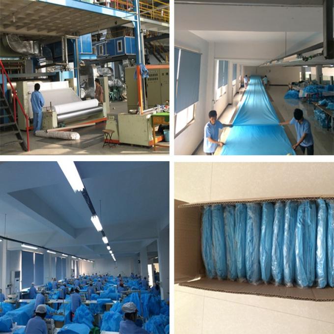 O revestimento completo descartável do laboratório da luva do PE personalizou o projeto para a fábrica da eletrônica/fábrica do alimento