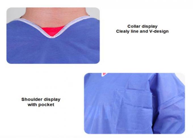 O isolamento médico respirável veste o alcaloide resistente para o hospital/clínica