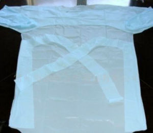 Macacões descartáveis de pouco peso do trabalho, vestidos descartáveis do teatro do hospital