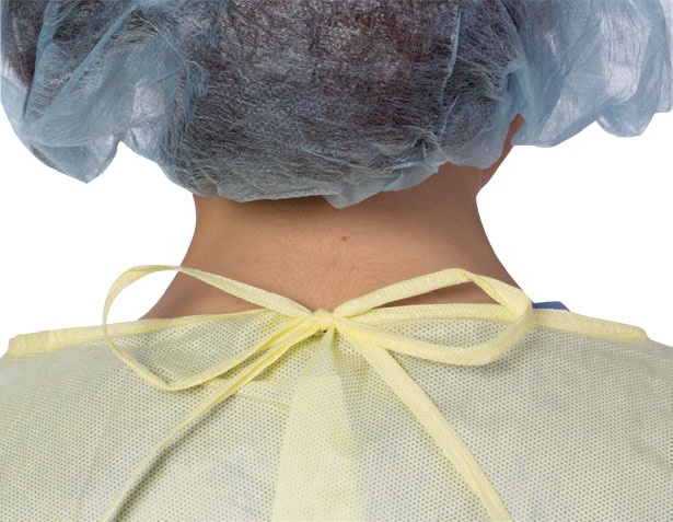 Contaminação transversal descartável do doutor Vestido Para Eliminação do tamanho de S-3XL