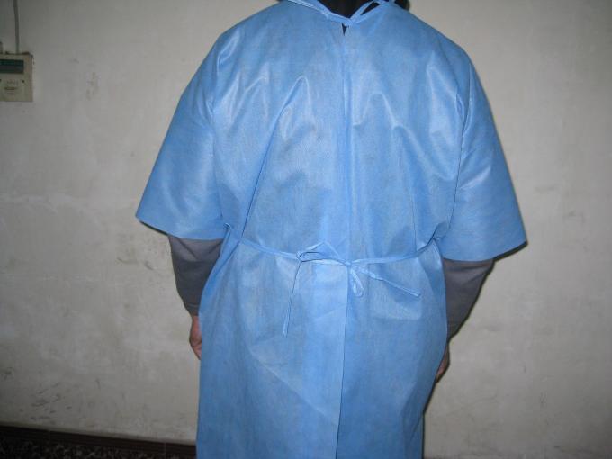 A luva que curto os vestidos pacientes descartáveis anti permeam com FDA aprovou