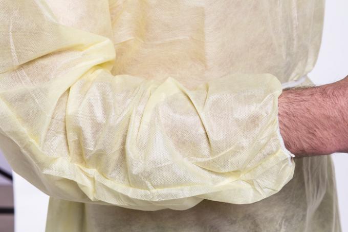 Contaminação transversal descartável do doutor Vestido Para Eliminação do tamanho de S-3XL