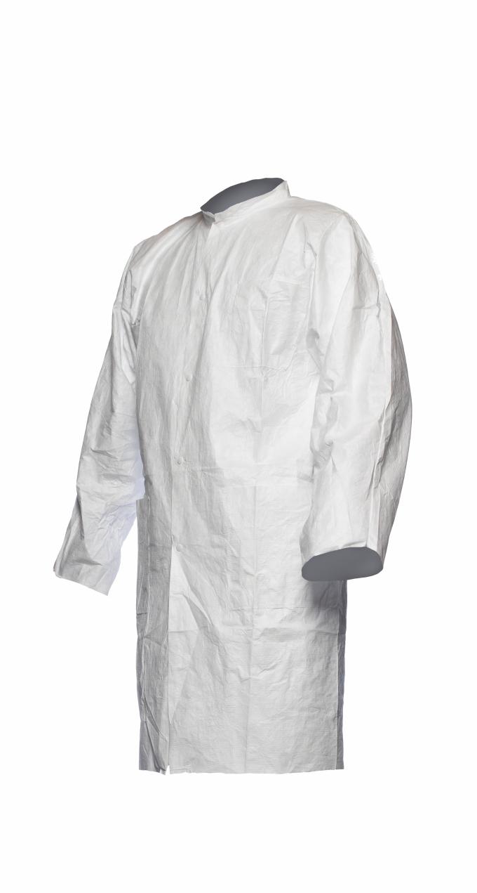 Outwear revestimentos plásticos descartáveis do laboratório nenhum estímulo para descascar para exterior