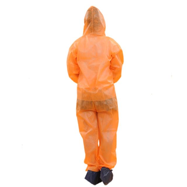 Vestido cirúrgico não tecido descartável S-5XL com capa e montantes para adultos
