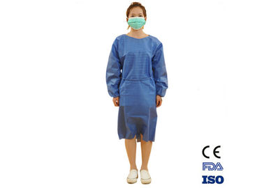 Vestidos médicos descartáveis protetores altos com tamanho de S-5XL e o punho elástico