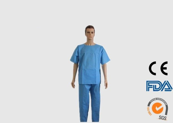 Prova ácida respirável descartável do vestido cirúrgico do hospital/clínica