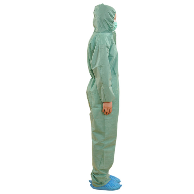 Anti tamanho não tecido do revestimento S-3XL do laboratório da poeira/pintura com os bolsos disponíveis