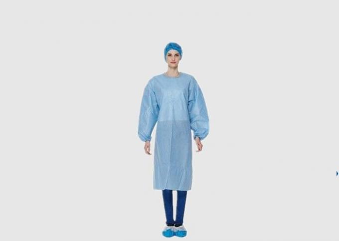 O vestido cirúrgico de pouco peso de Sms, médico descartável respirável esfrega